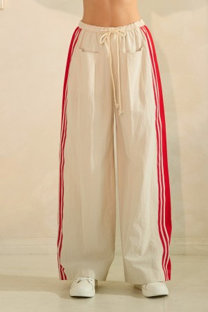 VP72444<br/>Sport Striped Wide Legged Pants